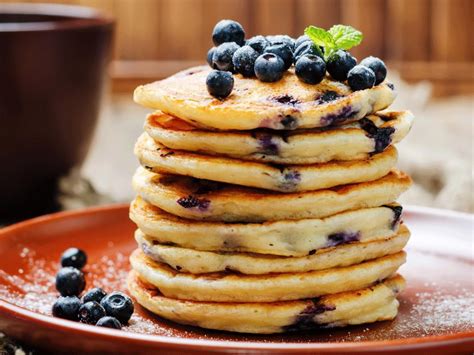 Ricotta Blueberry Pancakes Recipe And Nutrition Eat This Much