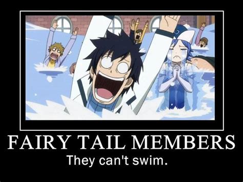 8 Funny Fairy Tail Memes Anime Fans Will Love Fairy Tail Cant Swim