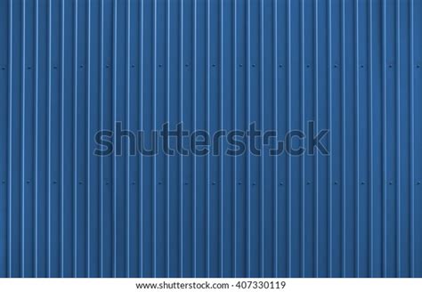 Texture Blue Metal Roofing Stock Photo Edit Now 407330119