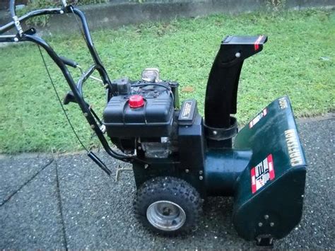 Snow Blower Craftsman Dual Stage 9 Hp 24 Inch Courtenay Campbell River