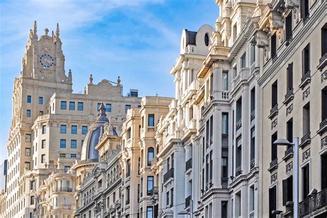 Buildings In Madrid Spain Free Stock Photo Iso Republic