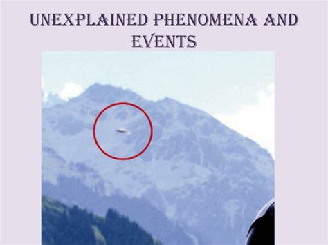 Ppt Unexplained Phenomena And Events Powerpoint Presentation Free