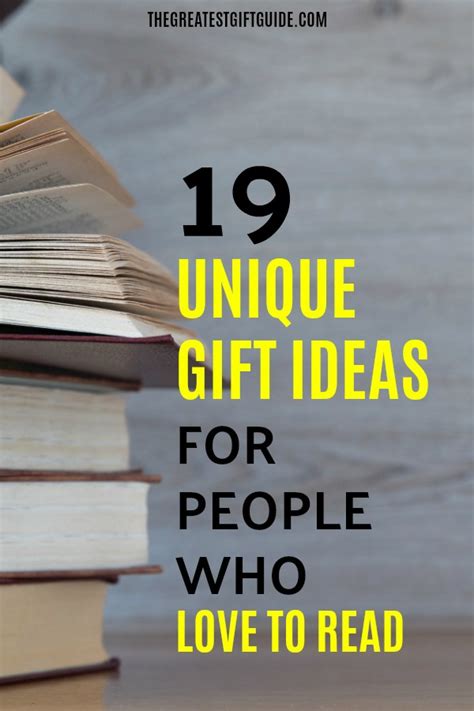 I always have trouble on deciding what to get as gifts for friends and this list just saved me a lot of headaches! Gifts For People Who Love To Read - The Greatest Gift Guide