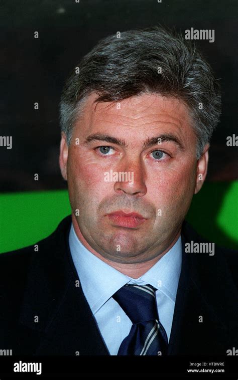 Carlo Ancelotti Juventus Coach 21 April 1999 Stock Photo Alamy