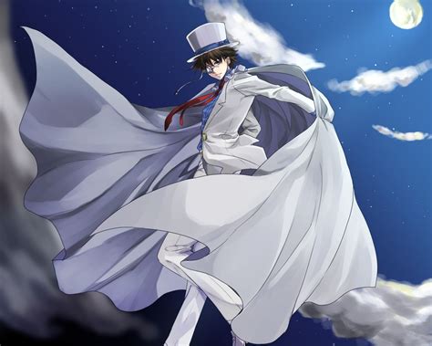 «детектив конан») — японская детективная манга, написанная и проиллюстрированная госё аоямой. Kaitou Kid/#1497324 - Zerochan | Detective Conan & Kaitou ...