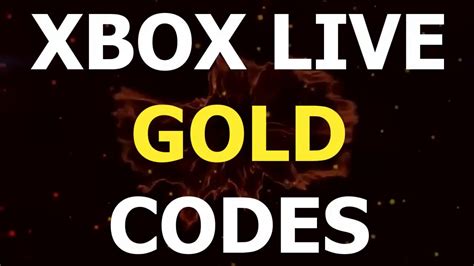 New Xbox Live Code Generator Free Live Gold Codes Share 07 Youtube