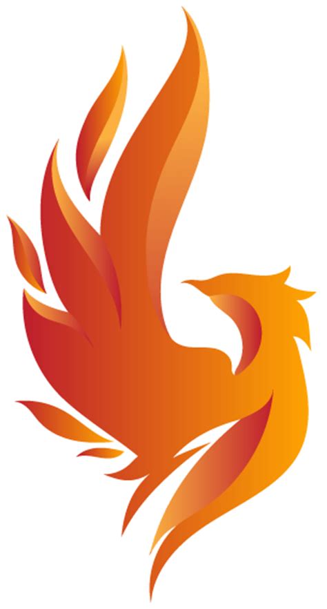 Phoenix bird stylized graphic red logo set six vector. How To Do A Quality Brake Job - Phoenix Systems