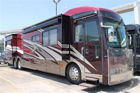 2005 Used Fleetwood American Eagle 42r Class A In Texas Tx