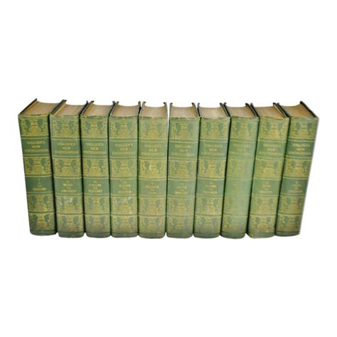 Vintage 1921 Colliers New Encyclopedias 10 Volume Set Chairish