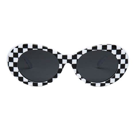 Clout Goggles With Black Lenses Sun Protection Uv 400 Gender Unisex