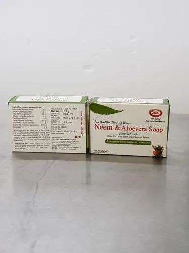 Neem Aloevera Soap Packaging Size 75 Gm At Rs 55 In Rupnagar ID