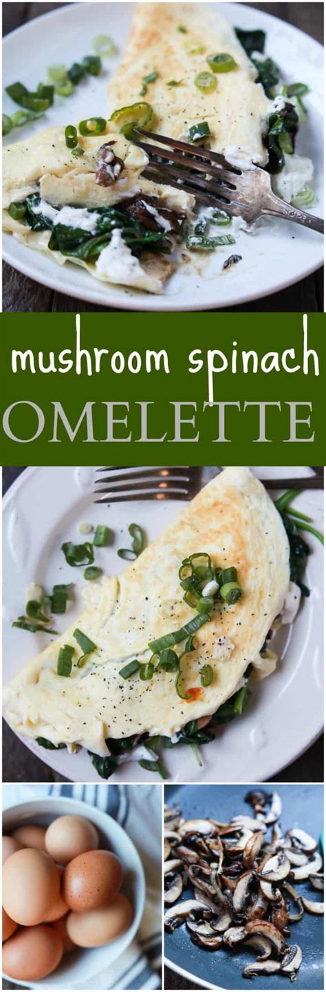 Explore our diverse menus today. Mushroom Spinach Omelette Recipe | Easy Healthy Recipes Using Real Ingredients