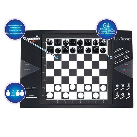 Buy Lexibook Chessman Elite Electronic Chess Game 70092