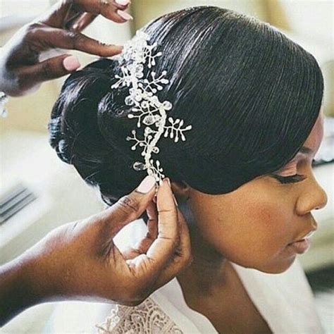 Cristoli hair bun sanjay for natural hair african american updo black hairstyles. 5 Irresistibly wedding medium hairstyles with side bun ...