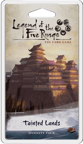 Legend Of The Five Rings The Card Game Tainted Lands Board Game
