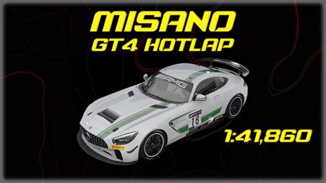 Misano Hotlap Assetto Corsa Competizione Mercedes AMG GT4 YouTube