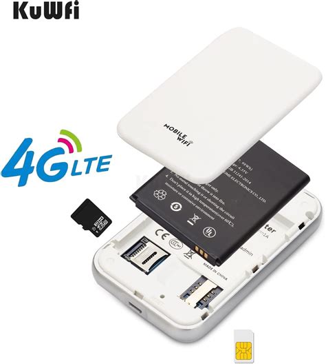 Kuwfi 4g Lte Mobile Wifi Hotspot Unlocked Travel Partner Wireless 4g