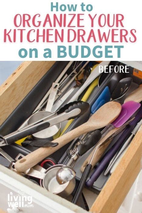 How To Organize Kitchen Drawers And Cabinets