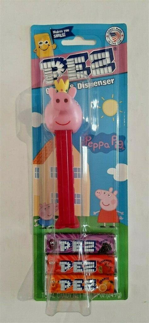 Peppa Pig Princess Peppa Pez Dispenser With 3 Packs Of Candy 3763855980
