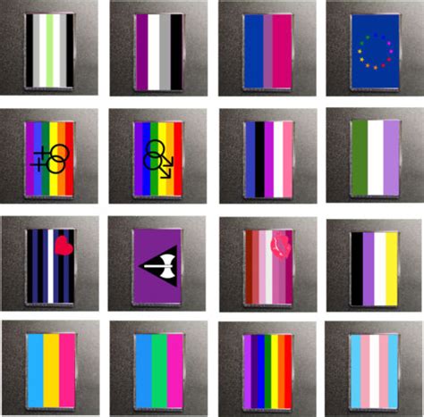 Lgbt Pride Flag Fridge Magnet Rainbow Pansexual Bisexual Transgender Gay Lesbian Ebay