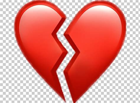 Broken Heart Emoji Symbol Love Png Break Broken Heart Computer