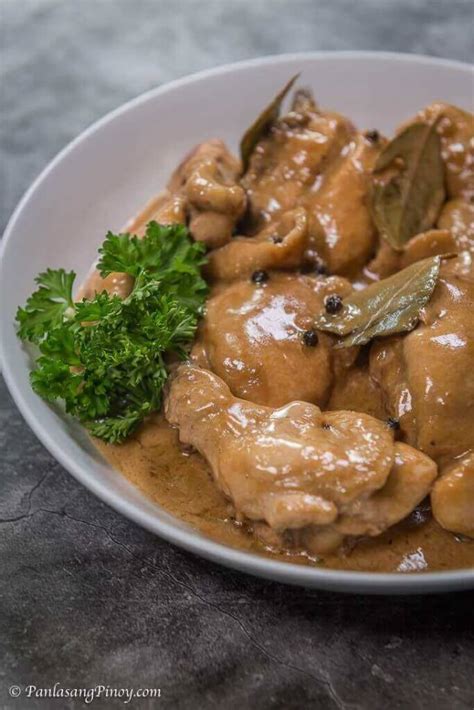 Adobong Manok Sa Gata Pinoy Recipe Filipino Foods And Recipe Hot Sex