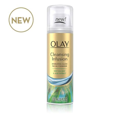 Cleansing Infusion Facial Cleanser With Deep Sea Kelp Olay Facial