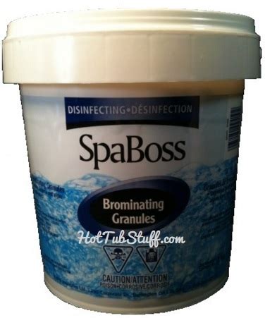 Dealer for caldera spas, outdoor kitchens. Spa Boss Bromine Granules (large) for hot tubs and spas
