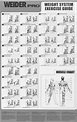 Printable Weider Exercise Chart Pdf - Printable Word Searches