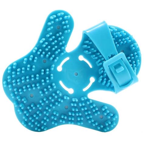Fuzu Glove Massager Blue Groove