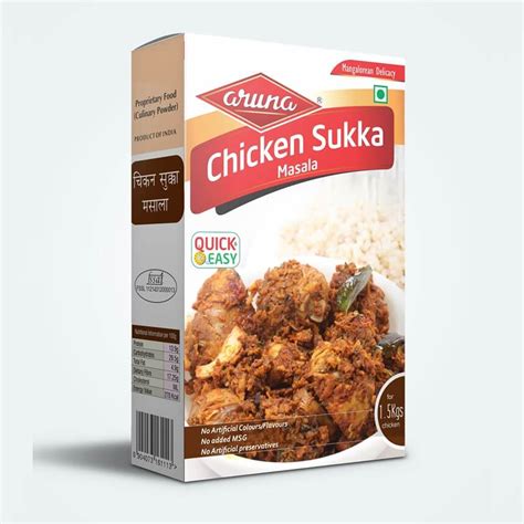 Aruna Q E Chicken Sukka Masala KaravaliKart