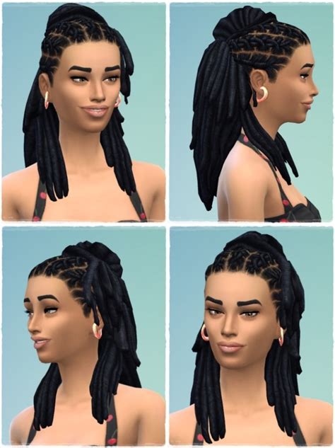Lock My Dreads Hair Males And Females At Birksches Sims