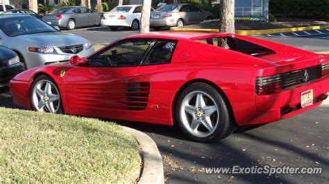 Jacksonville is the city with as many attractions one can only imagine. Ferrari Testarossa spotted in Jacksonville, Florida on 03 ...