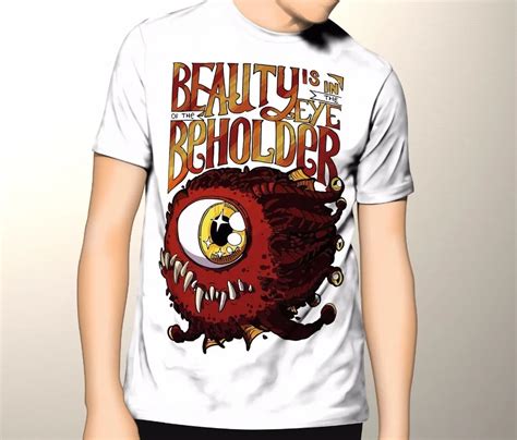 Aliexpress Com Buy Cotton Shirts Dungeons And Dragons Eye Of The