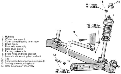 suspension rear mirage mitsubishi galant 2000 components 1990 repair autozone diamante fig 1999 guide