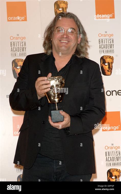 director of united 93 paul greengrass with the david lean award for achievement in direction