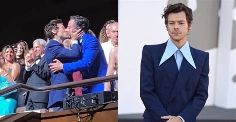 Harry Styles And Nick Kroll Break The Internet With A Kiss Whatalife