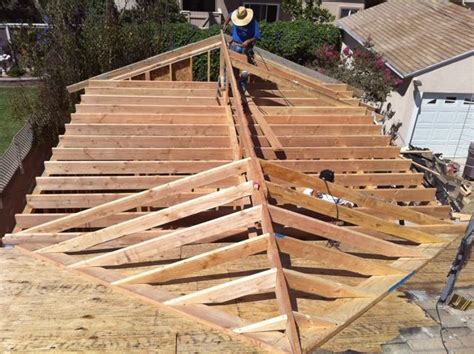Roof Framing New Roof Construction Roof Deck Roof Trusses Roofing