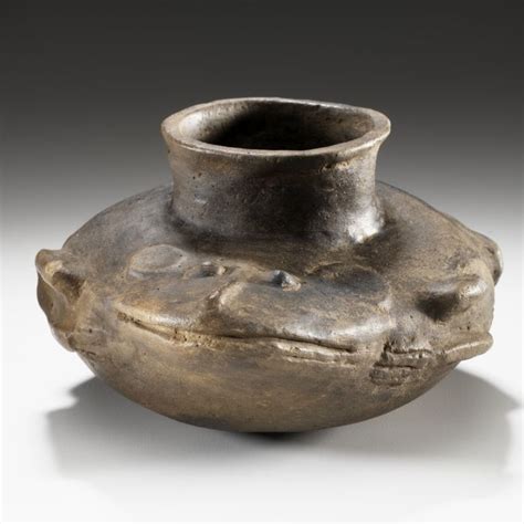 Hopewell Artifacts Frog Effigy Jar Effigy Native American Art Jar