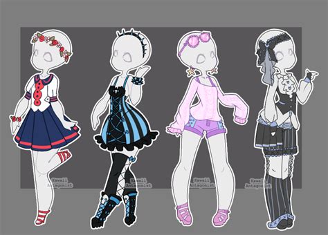 Gacha Outfits 22 Anime Outfits Drawing Anime Clothes Drawings