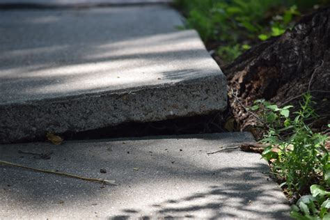Liability For Injuries Caused By An Uneven Sidewalk Hale And Monico