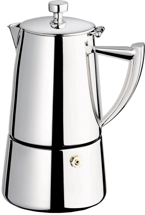 Cuisinox Roma 6 Cup Moka Espresso Stovetop Coffeemaker In Stainless