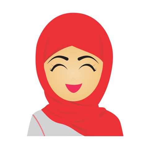 Stock vector hijab logo vector, logo icons, style, beautiful png and . Muslim Emoji Set Cute Expressions, Expression, Express ...