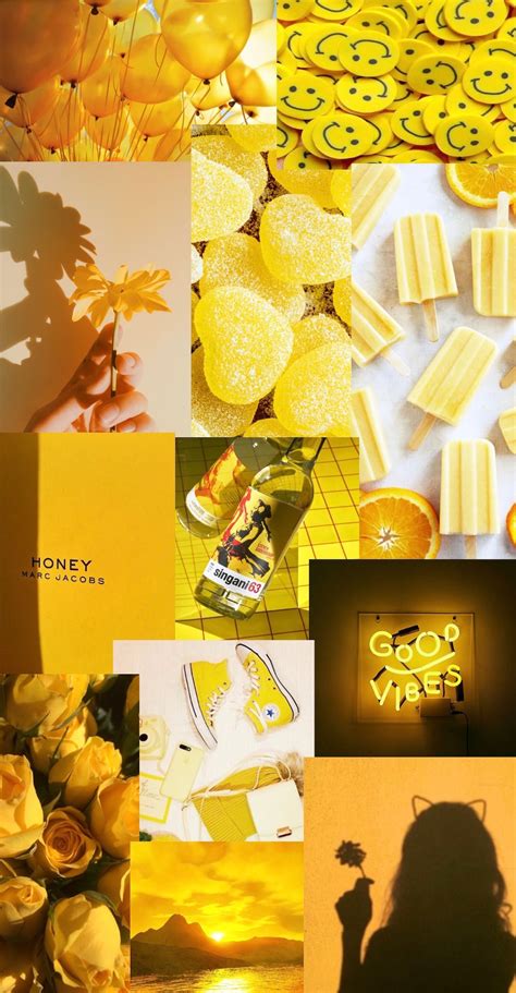 Yellow Aesthetic Wallpaper Etsy