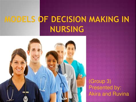 Models Of Decision Making In Nursing Ppt Download
