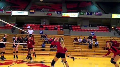 Volleyball Highlights Vs Weber State Oct 25 Youtube