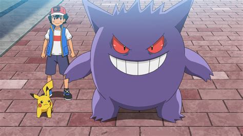 Anime Pokémon Novos Títulos De Episódios Com Ash E Gengar