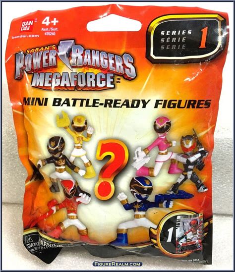 Mini Battle Ready Figures Series 1 Power Rangers Megaforce Mini