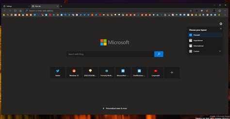 Dark Mode Is Now Available On The Ntp In Edge Canary Windows Hot Sex Picture
