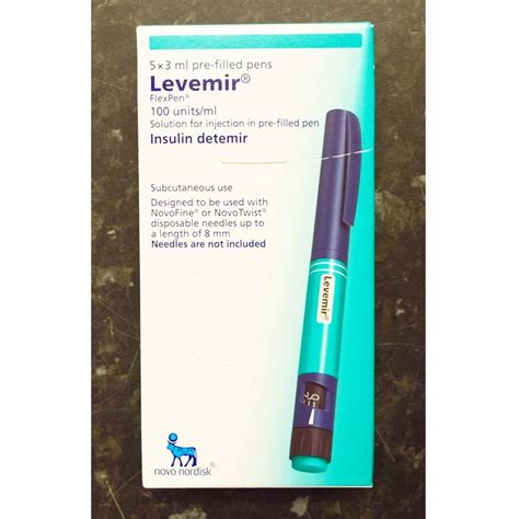 Insulin Detemir Iu Levemir Flex Pen Novo Nardis At Rs Pack In Jabalpur